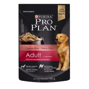 Alimento Humedo Purina Pro Plan Para Perros Adultos Carne X 100Gr