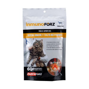 Nutracéutico inmunoforz felino 60 tabletas