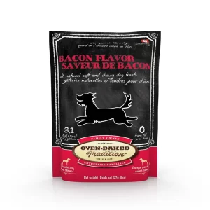 Oben baked tradition dog treat bacon x 8 oz