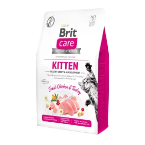Brit care cat grain free kitten growth & development x 2 kg