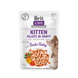 Brit care cat kitten turkey x 85 gr