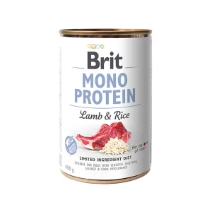 Brit lata mono protein lamb & rice x 400 gr