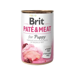 Brit pate & meat puppy x 400 gr