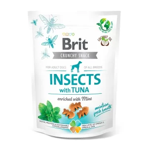 Brit crunchy snack insect with tuna x 200 gr