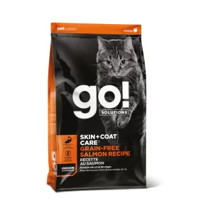 Go! Skin + coat care grain free salmon recipe for cats x 3.7 kg